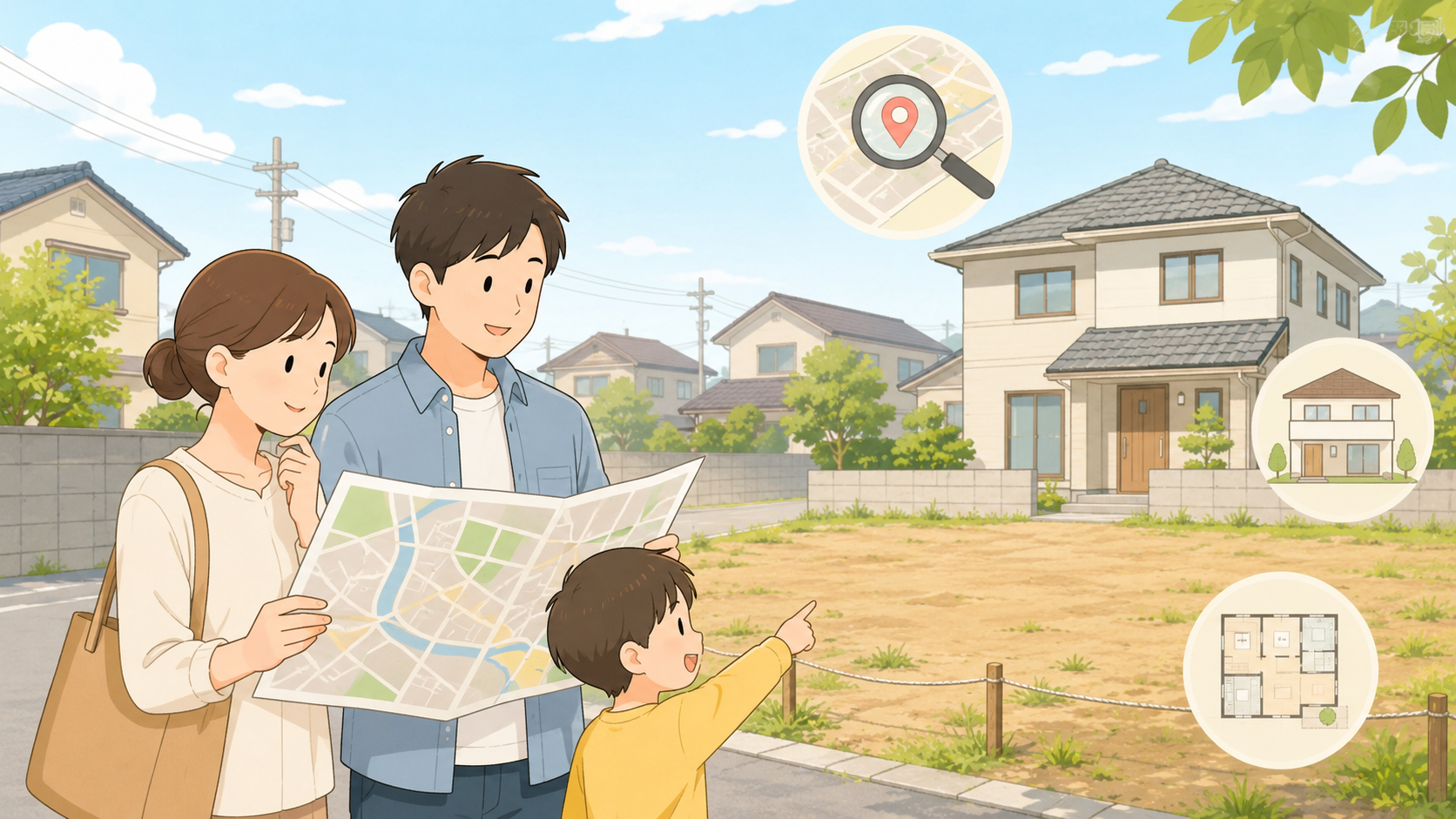 土地探し